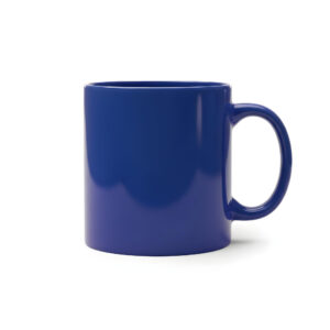 Glossy Deep Blue Ceramic Mug